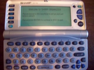  OZ 730 Wizard Organizer Electronic 1.5 MB YO PDA Planner *Rare w/Cable