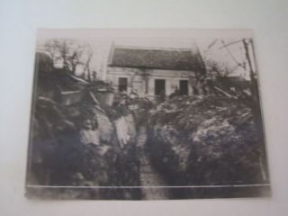 Trench Position Vosges in France Flanders 1915 Photo