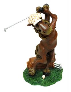 Montana Silversmith Elmer Horse Golfing Figurine New