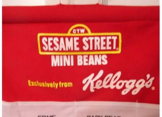  Sesame Street Mini Beans Beanie Holder Elmo Bert Big Bird & Gang