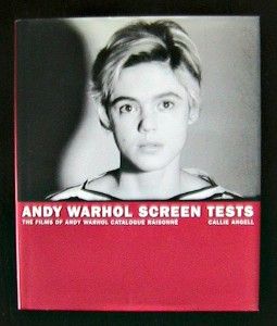  Screen Tests Vol 1 Callie Angell Edie Sedgwick Hardcover 2006