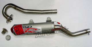 EVO Full Exhaust Pipe Muffler KLR650 KLR 96 97 98 99 00
