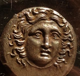 Blood Money for Rhodian Mercenaries Helios Greek Coin Silver drachm