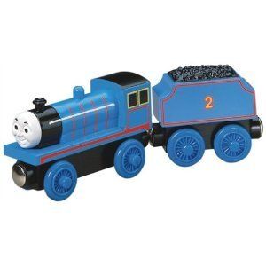 Thomas And Friends Wooden Railway   Edward The Blue Engine   NEW