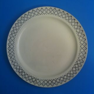 Vintage Edwin M Knowles China Co Hostess 9 Plate