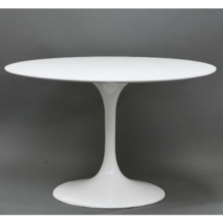 Eero Saarinen Tulip End Table 23 5 White Fiberglass New Modern Table