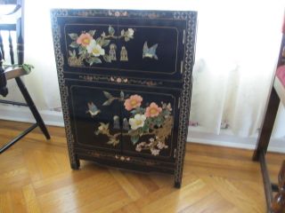 Asian Lacquer Small Chest Pick Up East Rockaway NY Only