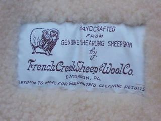 Sheepskin Shearling Leather French Creek Wool Ranch Jacket Unisex Mens
