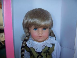 Engel Puppen Germany Vinyl 16 Bianca Pigtailed Blond Doll Fabulous