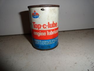 Vintage Amoco Top C Lube Engine Treatment Sold in The 70S