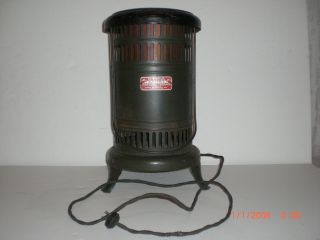 ELECTRIC PORTABLE FURNACE UTICA, 110 VOLTS 660 WATTS VINTAGE