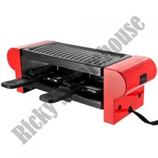 New Cookinex Indoor Electric Small Hibachi Raclette Grill BBQ Hot