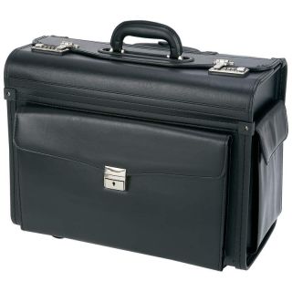 Embassy BCPILOT3 Sample Pilot Case with Aluminum Trolley Rolling