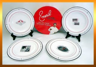 Emeril Lagasse at Home Entertaining Quote Series Set of 4 8 Salad