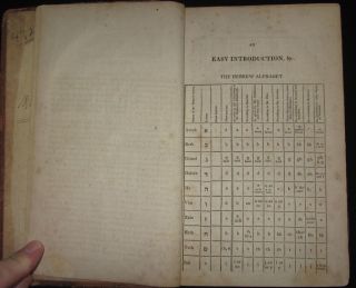 1812 Wilson Bible. FIRST HEBREW BOOK PRINTED IN PHILADELPHIA ~ Judaica