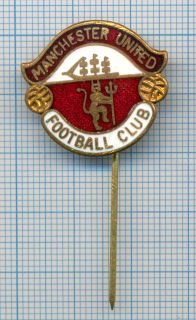 Old Football Soccer Club Badge Pin Manchester United England UK