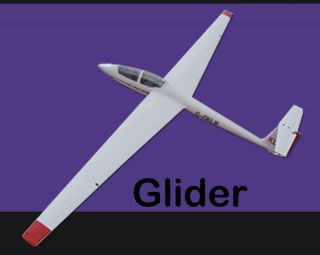 Glider ASK21 LKW 2 6M Wing Span 1 29M Length Fiberglass RC Airplane