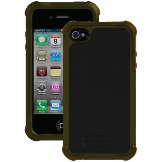 Ballistic iPhone 4® Compatible SG Case   Black/Olive Green
