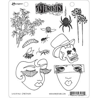 Dyan Reaveleys Dylusions Cling Stamp Collection   Bits Of This