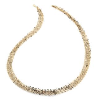 Jewelry Necklaces Chain Bellezza Yellow Bronze Multi Strand Rolo