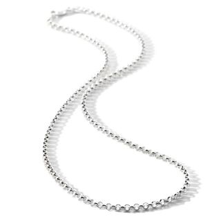 Jewelry Necklaces Chain Sterling Silver 2.4mm Rolo Chain 16