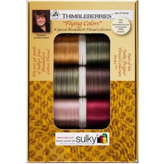 Sewing Threads Sulky Thimbleberries Flying Colors Thread 10 Pack