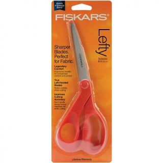 Fiskars Bent Multi Purpose Scissors, 8in   Left Hand