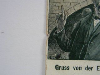 Germany Erlangen Gruss von der Erlanger Kirchweih, stamped 1901
