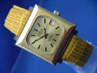 Gents Vintage Edele Automatic Watch Circa 1970s Brand New Cal ETA 2784