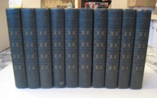 The Works of Edgar Allan Poe 10 Volume Set Circa 1910