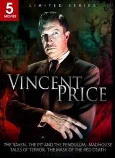 VINCENT PRICE (5 MOVIES) DVD New!
