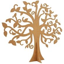 kaisercraft beyond the page mdf large family tree $ 13 95