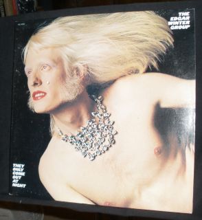 Edgar Winter Group Rick Derringer They Only Come Out At Night Gatefold