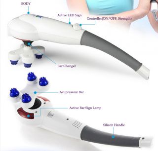  WHM 7 Personal Hand held Electronic MASSAGER / Neck Back Full Body