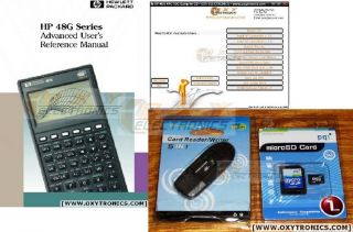  SD   Includes the HP 48G Advance Users Reference Manual