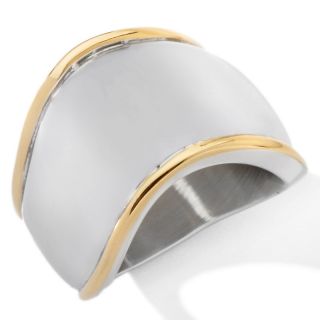  steel 2 tone wave band ring note customer pick rating 15 $ 19 95 s