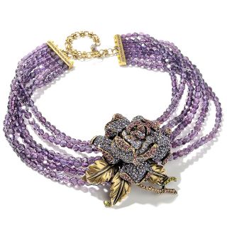  Jewelry Necklaces Bib/Collar Heidi Daus Rose Elegance 16 Necklace