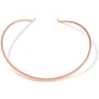 Jay King Ribbed Copper 18 Collar Necklace