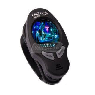 New Eno Et 30 Clip on LCD Violin Guitar Chromatic Tuner