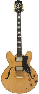 Epiphone Sheraton II   Electric Guitar with Case (Natural Finish