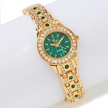 colleen lopez gemstone dial bracelet watch $ 49 95