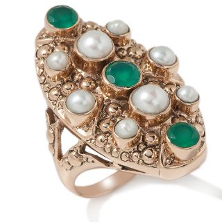 Jewelry Rings Fashion Nicky Butler .85ct Green Chalcedony and