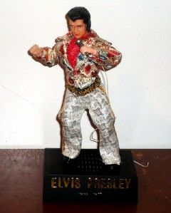 Elvis Presley Vintage Singing Dancing Radio Doll Figure