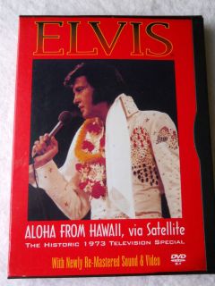 Elvis Aloha From Hawaii DVD 2000 An ELVIS MUST HAVE Historical Concert