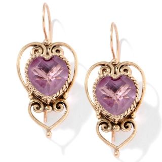 jacobs amore heart shaped quartz earrings note customer pick rating 28