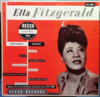 Ella Fitzgerald Souvenir Album 10 Decca LP VG DL 5084 Vinyl 1949