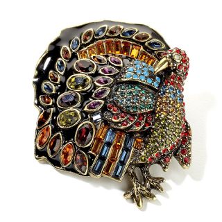 Jewelry Brooches & Pins Heidi Daus Turkey Lurkey Crystal