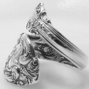 Sterling Silver King Edward Spoon Ring by Gorham