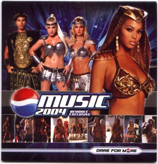 Exclusive Beyoncé CD Pepsi Music Dare for More Pink Britney Spears