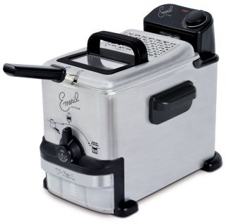 Emeril by T fal FR702D001 1 8 Liter Deep Fryer with Integrated Oil